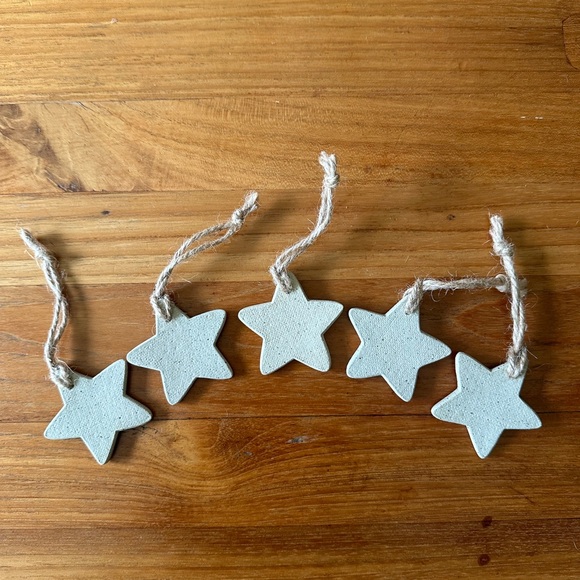 Bundle of 5 star ceramic ornaments - Picture 6 of 9